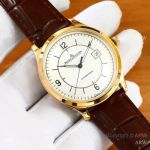Jaeger-LeCoultre Master Date White Dial Gold Watch - 2019 Replica